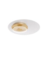 LED Deckenlampe Ø 50 cm in Gold dimmbar...