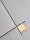 LED Wandlampe 80 cm breit in Schwarz Gold dimmbar 2 flammig