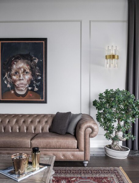 Wandlampe G9 30 cm hoch in Gold matt Klassisch Kristall
