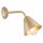 Wandlampe Schirm Messing Klassisch edel DANAE