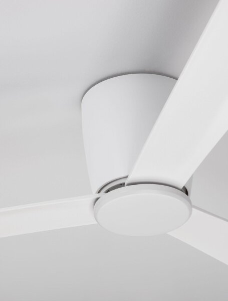 Deckenventilator Weiß Ø 122 cm Fernbedienung GODWIN Modern