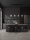 LED Pendelleuchte Schwarz Grau Weiß 100 cm lang Retro Kugel