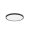 LED Deckenlampe Ø 40 cm Schwarz Farbwechsel GRAHAM 3200 lm