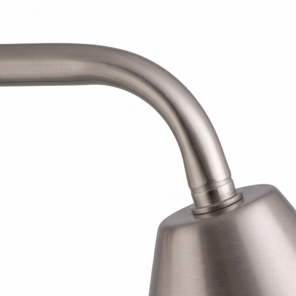 Wandleuchte DANAE Nickel Echt-Messing Treppenhaus
