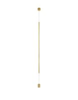 LED Hängelampe Design in Gold Ø 7 cm...