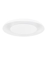 LED Deckenleuchte Wei&szlig; &Oslash; 60 cm dimmbar rund...