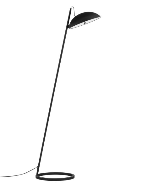 LED Stehlampe 153 cm Schwarz dimmbar warmweiß HAVEN Modern