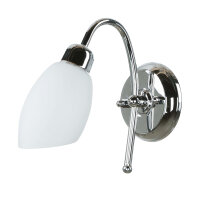Badlampe Chrom Echt-Messing E14 rostfrei ISMENE