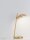 LED Schreibtischlampe in Gold 53 cm dimmbar warmweiß Modern