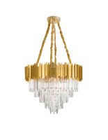 H&auml;ngelampe E14 &Oslash; 73 cm in Gold...