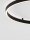 LED Deckenlampe rund Ø 60 cm Schwarz dimmbar 2 flammig