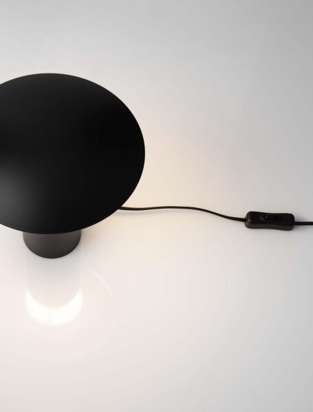 LED Tischlampe Schwarz 22 cm warmweiß KAMDEN Aluminium