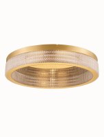 LED Deckenlampe rund &Oslash; 60 cm in Gold dimmbar...