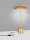 LED Tischlampe in Gold 50 cm Metall warmweiß KENDALL Modern