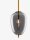 Pendelleuchte E27 15,8 cm breit in Gold Grau Retro KENNA