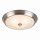 Wohnzimmerlampe Glas rund Ø30cm in Nickel ELENI