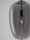Pendelleuchte Rauchglas Metall E27 in Gold Grau 27 cm breit