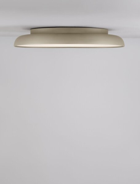 LED Deckenlampe rund Ø 60 cm in Champagner Gold dimmbar