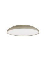 LED Deckenlampe rund &Oslash; 60 cm in Champagner Gold dimmbar