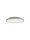 LED Deckenlampe Ø 45 cm in Champagner Gold dimmbar flach
