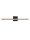 LED Wandlampe 62 cm lang Schwarz Mokka warmweiß KOSS Modern