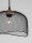 Pendelleuchte rund E27 Ø 30 cm Schwarz höhenverstellbar