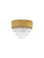 Deckenleuchte Klassisch in Gold &Oslash; 40 cm E14 Kristall