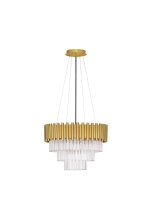 H&auml;ngeleuchte in Gold &Oslash; 50 cm E14 Klassisch...