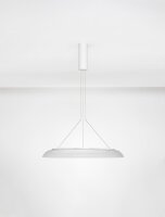 LED Hängelampe Retro Ø 60 cm Weiß...