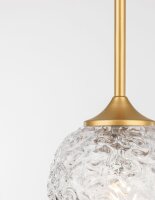Hängeleuchte in Gold Ø 15 cm G9...