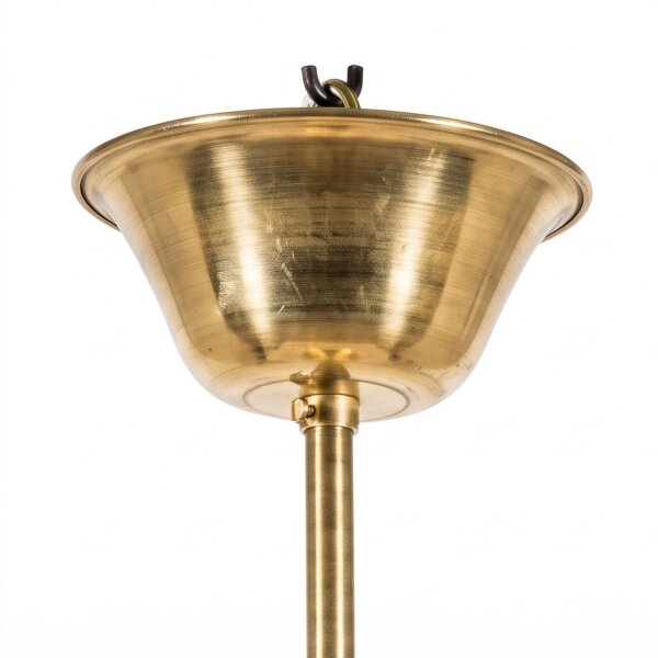 Messing Hängelampe rund Ø26cm Esstisch Küche ANGELOS