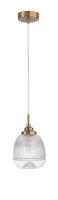 H&auml;ngeleuchte in Gold &Oslash; 15 cm E14 h&ouml;henverstellbar Vintage