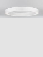 LED Deckenlampe Weiß Ø 80 cm dimmbar Ring...