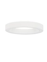 LED Deckenleuchte dimmbar Wei&szlig; &Oslash; 60 cm Ring CCT MALDEN