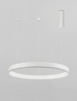 LED Hängeleuchte Weiß Ø 60 cm dimmbar...