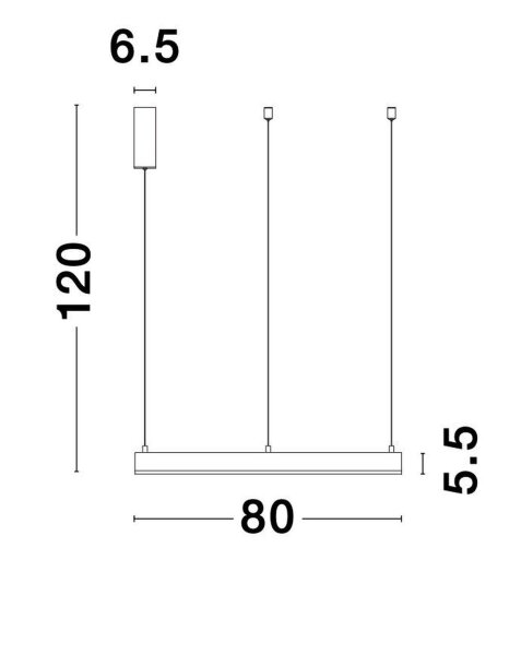 Runde LED Hängeleuchte Weiß Ø 80 cm dimmbar Ring warmweiß