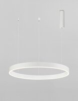 Moderner LED Kronleuchter Ø 60 cm Weiß...