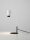 Schreibtischlampe GU10 Weiß Schwarz 42 cm MARVIN Aluminium