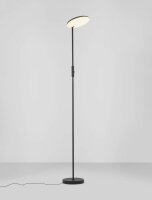 LED Stehlampe 205 cm Schwarz dimmbar schwenkbar MERRITT