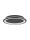 LED Deckenlampe flach Ø 37 cm Schwarz warmweiß MYLES Modern