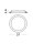 LED Deckenlampe flach Ø 37 cm Schwarz warmweiß MYLES Modern