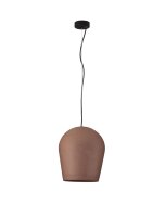 Pendelleuchte au&szlig;en Schwarz Rot &Oslash; 29 cm IP55 E27 rund Modern