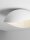 Deckenlampe rund E27 Ø 40 cm Weiß NEVADA Aluminium Modern