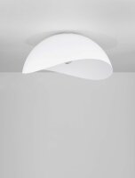 Deckenlampe Weiß Ø 50 cm E27 rund NEVADA...