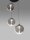LED Pendelleuchte Glas Schwarz 36 cm breit dimmbar 3 flammig