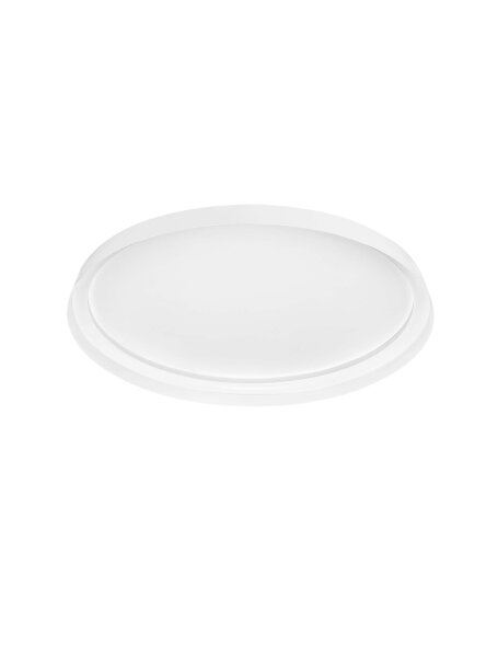 LED Deckenlampe Weiß Ø 60 cm dimmbar rund Farbwechsel flach