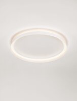 LED Deckenlampe Weiß Ø 60 cm dimmbar rund...