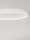 LED Deckenlampe Weiß Ø 60 cm dimmbar rund Farbwechsel flach