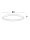 LED Deckenlampe Weiß Ø 60 cm dimmbar rund Farbwechsel flach