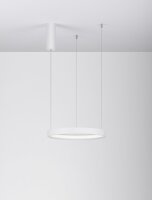 LED Hängeleuchte Weiß Ø 40 cm dimmbar...